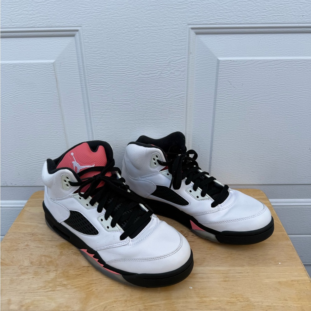 Nike Air Jordan 5 Retro Sunblush 440892-115 GS Size 9.5Y Women's Size 11